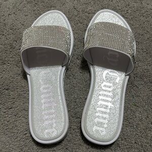 Juicy Couture Rhinestone Sandals